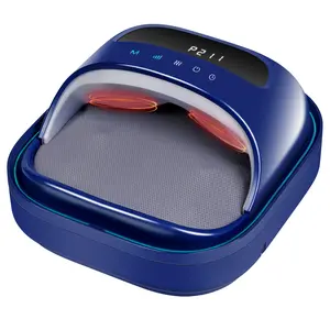 H&B Luxuries Shiatsu Foot Massager for Foot Pain Relief - Electric Heated Foot Massager with Compression for Sensitive and Relaxing Feet Massage