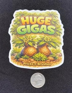Huge Gigas Vinyl Sticker