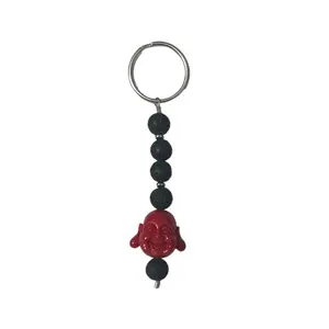 Happy Buddha Keychain