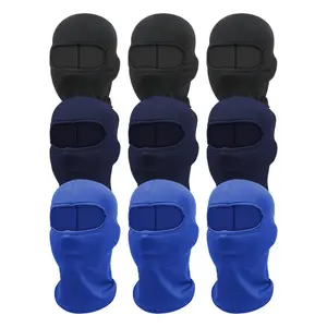 9 Pcs Ski Mask for Men Full Face Cover UV Sun Protection Cooling Balaclava Neck Gaiter Clothing Scarf Bandana