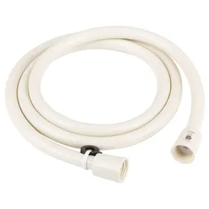 212 MAIN 60-Inch Vinyl RV Shower Hose, Bisque Parchment Shower Head Hose, Vinyl Hose