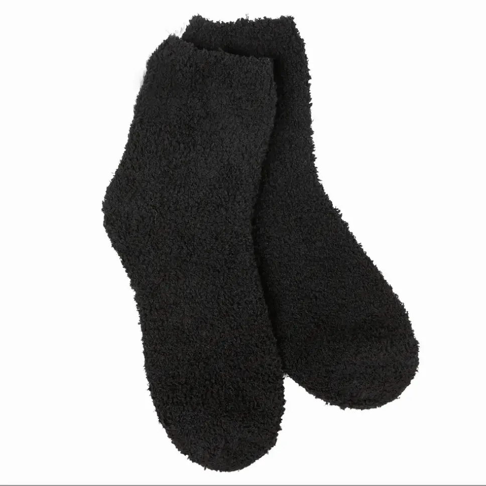 COZY Cloud Socks- Black