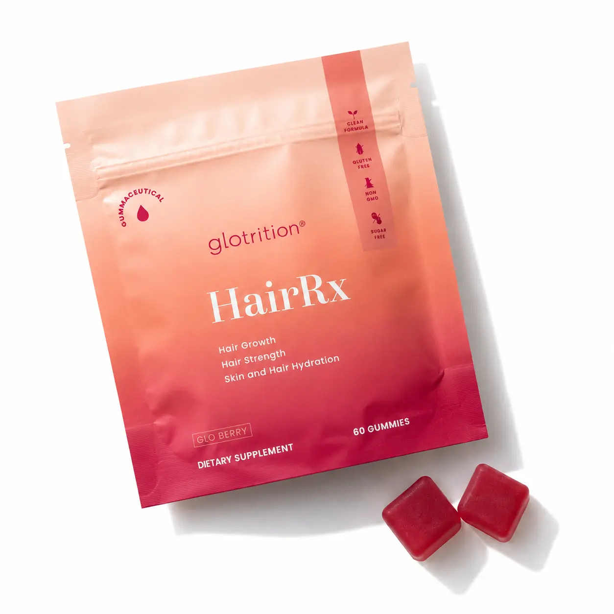 HairRX - Hair & Skin Care Supplement Healthcare Dietary wellness supplement Women's Hair Fitness Edible