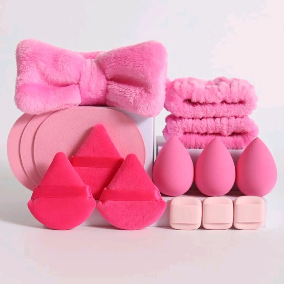 15 Piece Skin and Hair Care Tools, Make-up Applicator