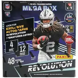 2025 Panini Revolution Football Mega Trading Cards LV