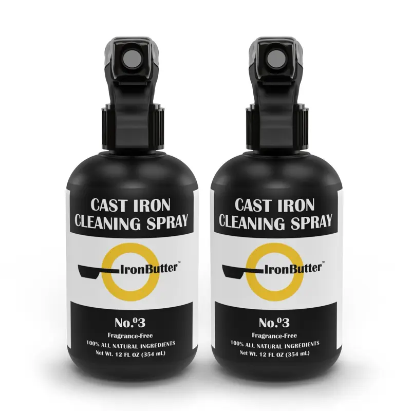 Cast Iron Cleaning Spray - 12 Fl OZ (350mL) 2-pack