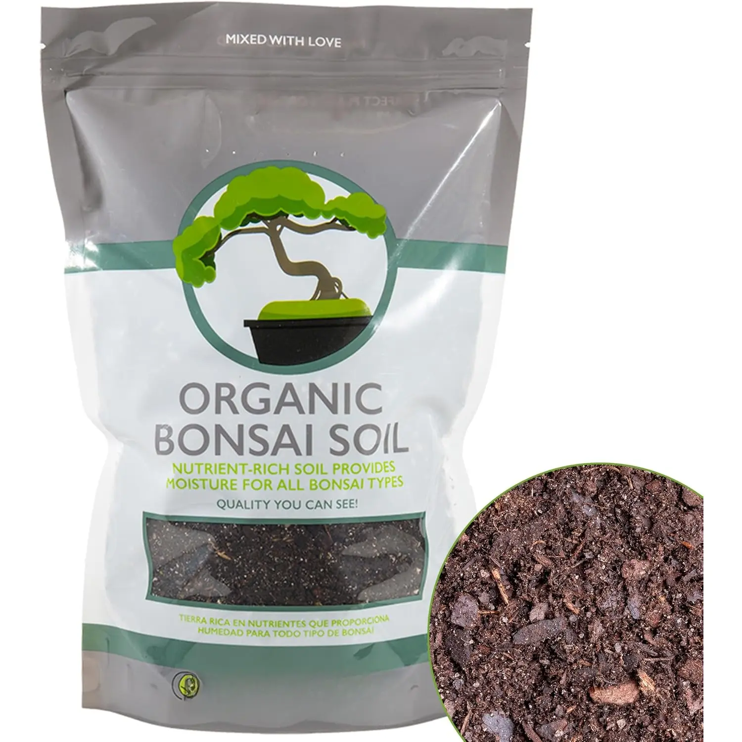 Bonsai Soil by  - 2qts. |  All-Purpose Mix Bonsai Tree Varieties