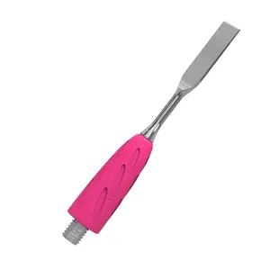 Staleks Combo UNIQ 18 Working Part – Straight Flat Pusher for Modular Handle – Ideal for Sinus Zone and Cuticle Work