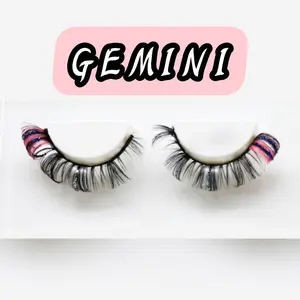 GEMINI (Russian Style) Eyelashes Zodiac Makeup Eyelash Extensions Lash Extensions Eyelashes Extensions Eyelash Extension Lash Extension Cosmetic