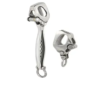 Stainless Steel Descender for Work & Rock Climbing