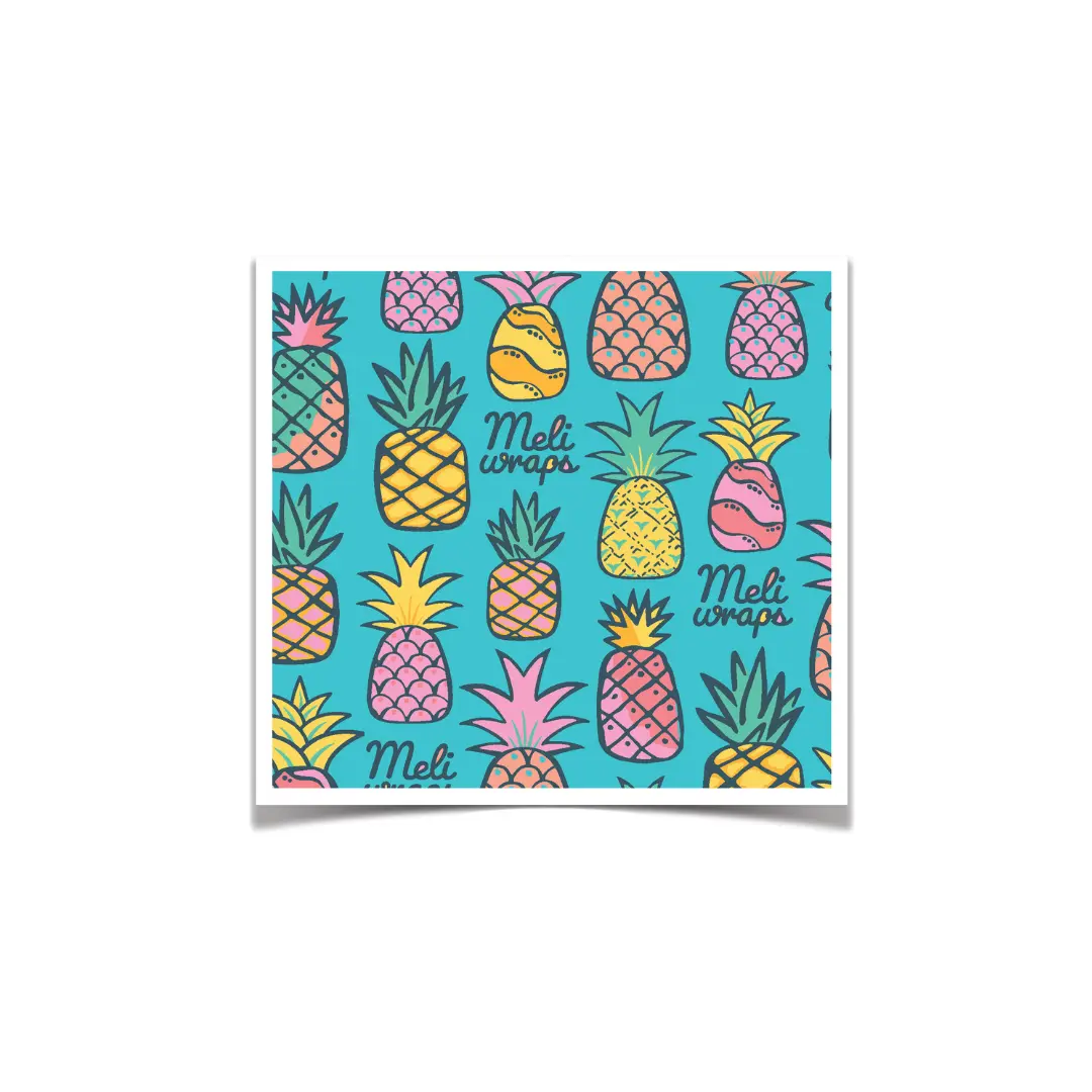 Pineapple Swedish Dish Cloth Set of 3