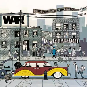 World Is A Ghetto - War - Record Album, Vinyl LP