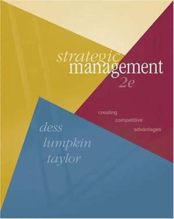 USED Book - Strategic Management: Creating Competitive Advantages by Gregory G. Dess (Paperback) - english