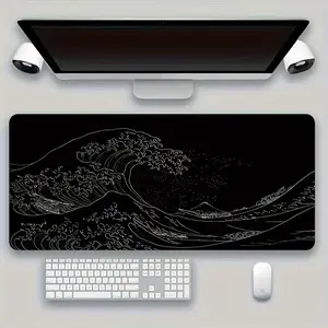 Large Mouse Pads For Desk, Gaming Mouse Pad, Mouse Pad with Stitched Edges and Non-Slip Rubber Base, Extended Mouse Pad