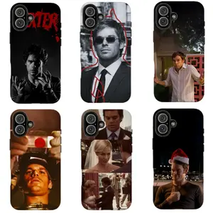 Dexter Morgan Phone Case ,Classic Crime Drama ,Trendy Protective Cover,for iPhone 17 16 15 14 13 12 11 Pro Max X XS for Samsung S21–S25 Plus Ultra,Gifts For Fans, Phone Accessories