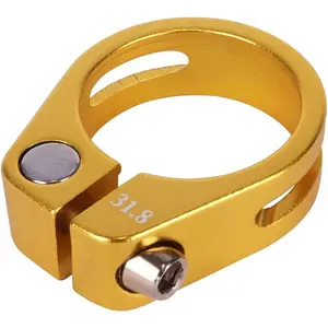 Alloy Seatpost Clamp, 34.9mm/31.8mm, for MTB, Road, Casual Bikes (, 31.8mm)