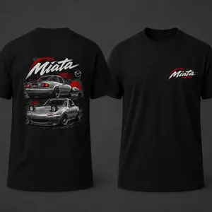 Limited edition Miata design shirt and hoodie Tops Sweatshirts