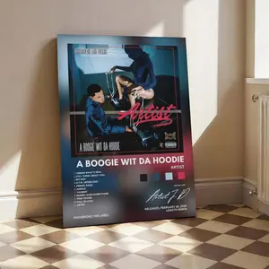 A Boogie Wit Da Hoodie 'Artist' Poster, Music Poster