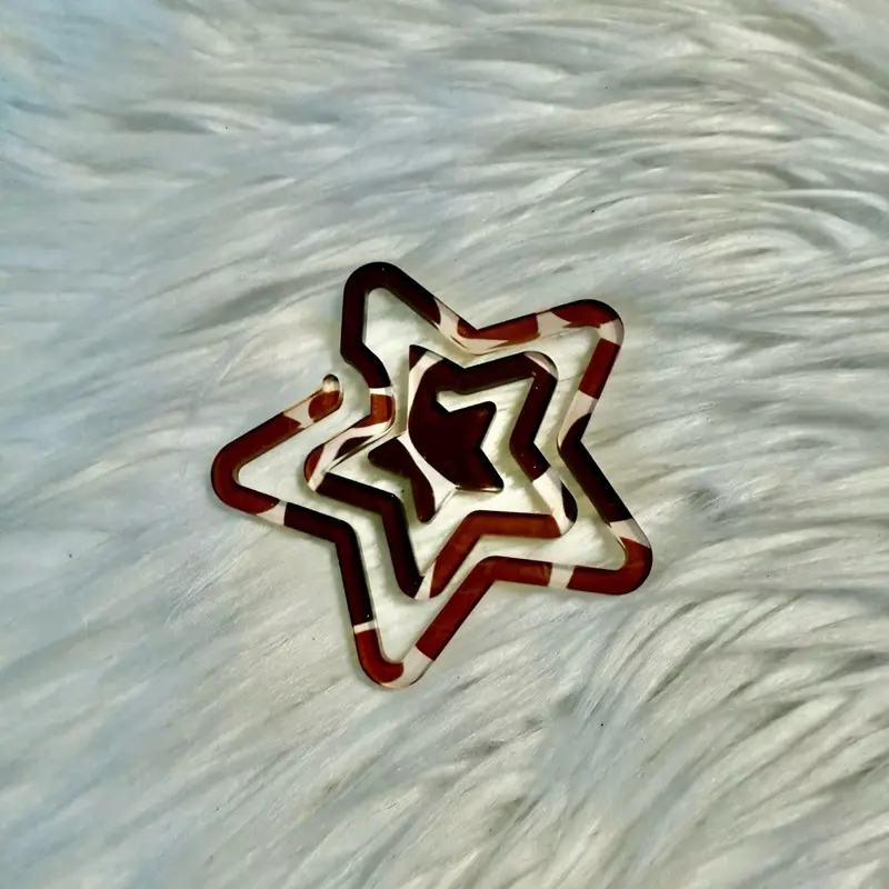 Star Oversized Paper Clips - Unique Design for Organizing and Styling