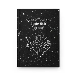 Cosmic Gemini Journey Journal | Astrology Notebook for Personal Reflections, Affirmations, Dream Log, Gift for Astrologers