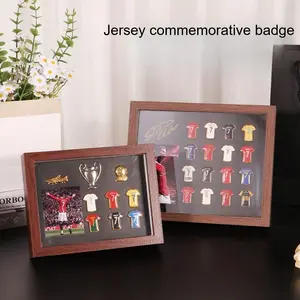 Messi C Ronaldo jersey badge photo frame ornament, Neymar, Mbappe surrounding tide play to give boyfriend birthday gifts, fans treasure gifts