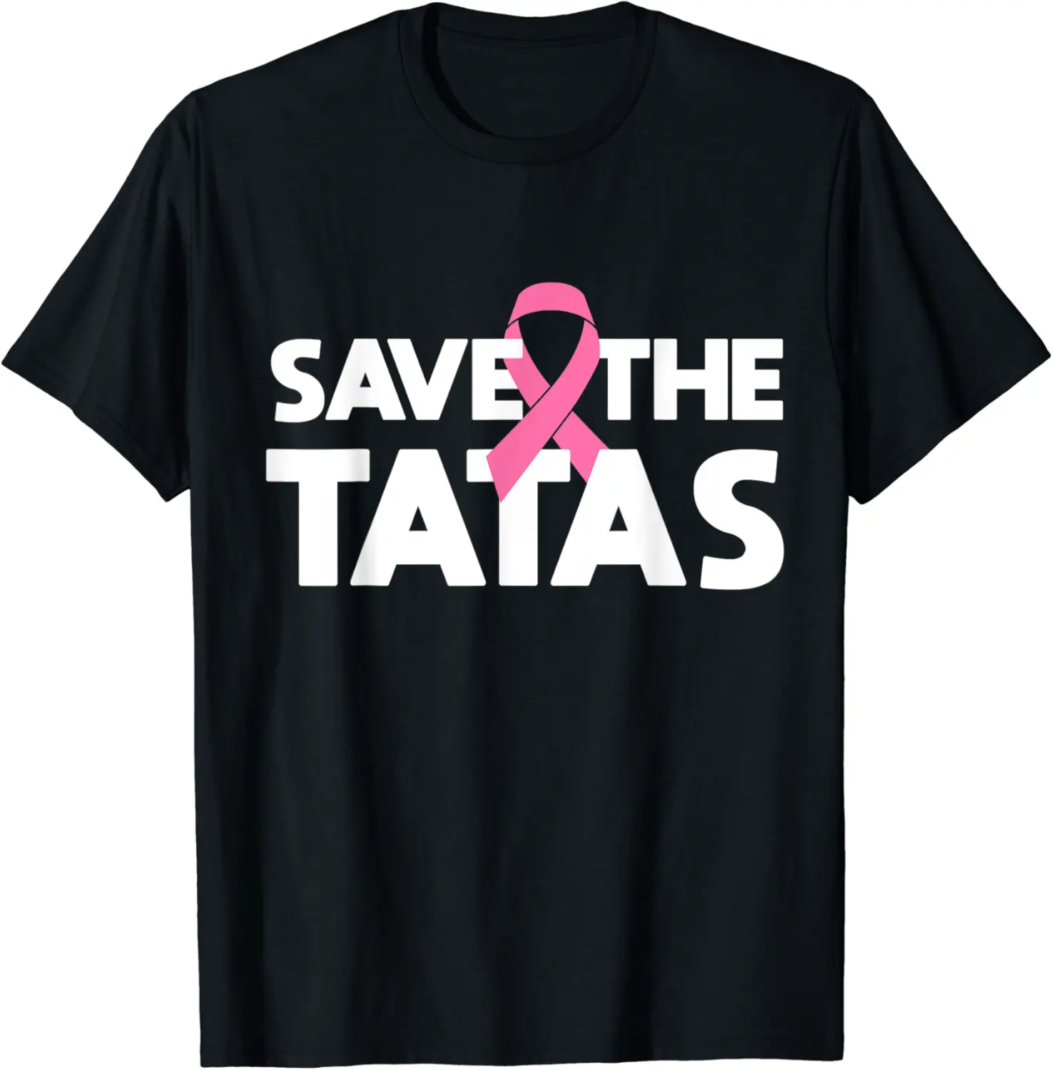 Save The Tatas - Fighting Breast Cancer T-Shirt - Matthewmatt Shop 96B08L4RBRG8