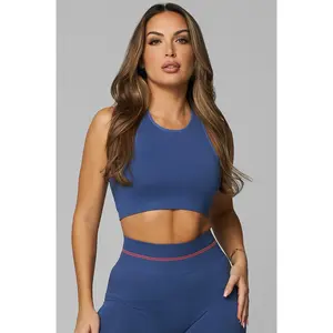 Peak True Form Seamless High Neck Bra