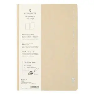 Kleid B6 TINY GRID Notes OK Fools Paper Notebook (Cream)