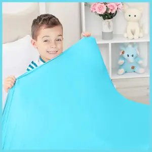 Sensory Compression Blanket Spandex Bed Sheet for Kids & Adults Deep Relaxing Helps with SPD Anxiety ADHD Autism Breathable Stretchable Twin Size