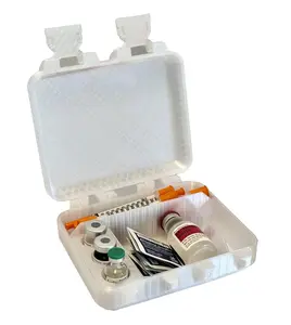 HRT/TRT 5mL / 10mL Vial Case — Peptide & GLP Storage Box + Vial Caps (Travel + Fridge Ready) Medication Storage Box Medical Organizer Healthcare