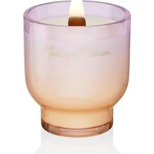 9.88oz  Soy Wax Jar Candle with Wooden Wick | Moonlight Tuberose Scent | 55-Hour  & Long-Lasting  | Housewarming  for Men and Women