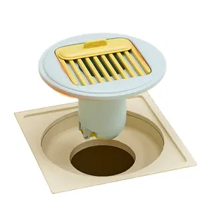 Viral Anti-Odor Floor Drain Core | Shower Hair Catcher & Sewer Smell Stopper | Prevent Drain Bugs & Clogs | One-Way Valve Bathroom Strainer Filter | Renter Friendly Aesthetic Home Hacks | Trending TikTok CleanTok Finds