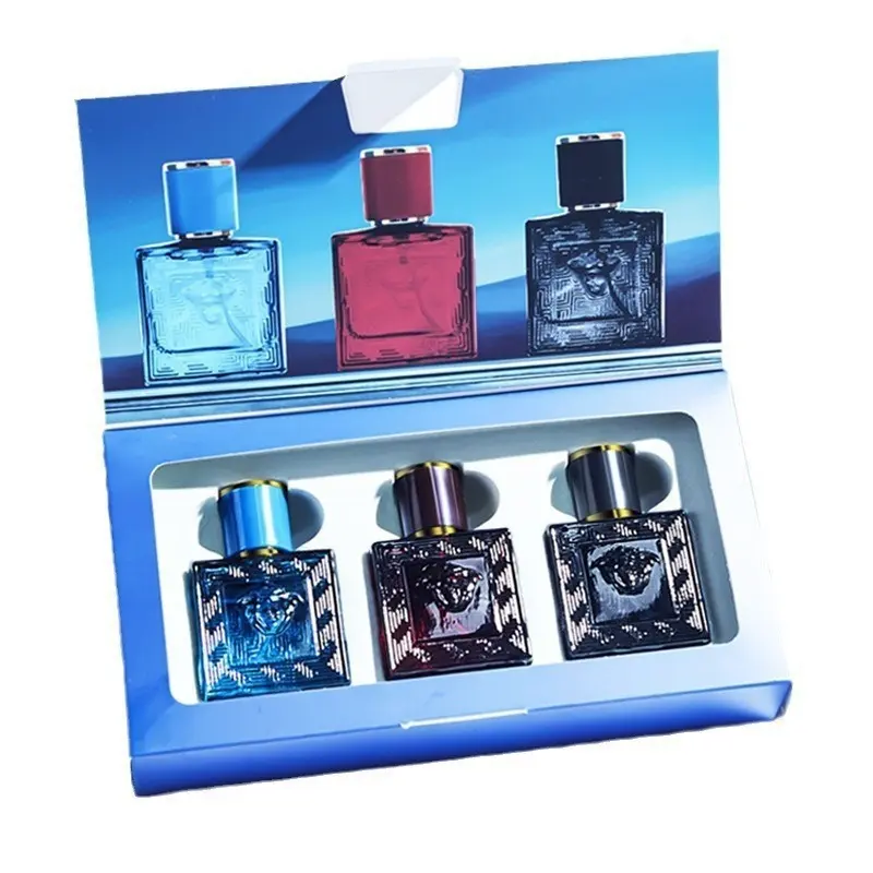 Three-piece Set, Men's Eau De Toilette Spray Gift Box, Long