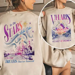 Velaris ACOTAR Shirt, Velaris City Of Starlight, The Night Court Shirt Comfort Cotton Velaris ACOTAR Shirt, Velaris City Of Starlight, The Night Court Shirt Comfort Cotton