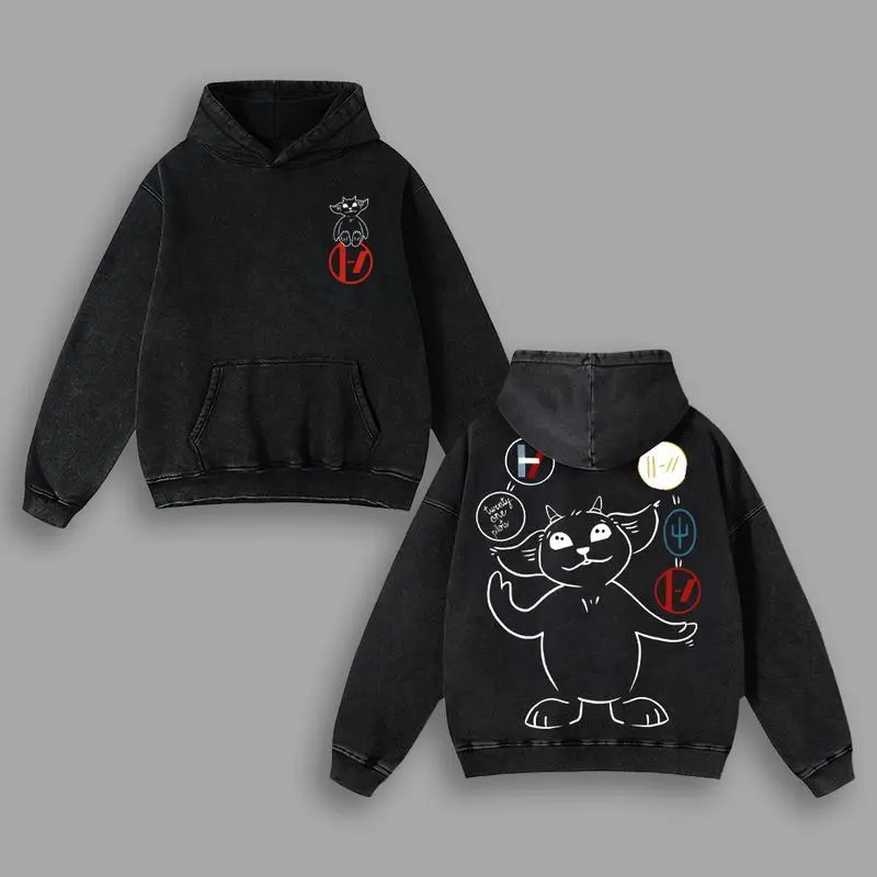 Vintage Tour Rock 2025 HOODIE - Twenty One Pilot Band Merch for fansHOODIES, Music Graphic Tee, Rock Band Shirt, Retro Music Tee, Rock Music Lover , Vintage Band HOODIE V2 Casual Comfort Cotton Fabric Fit Top , Top Men's and Women's Clothing .