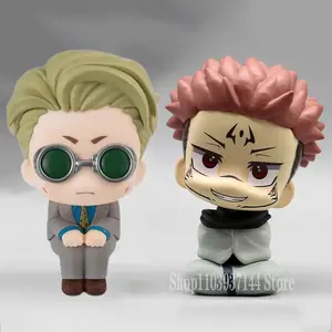 10cm Anime Jujutsu Kaisen Lookup Figures Nanami Kento Figure Sitting Doll Sukuna Figurine Q Version PVC Cute Desktop Decor Toys