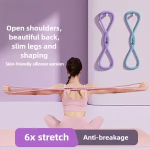 Yoga Resistance Band: 15 Mins Daily Home Workouts for Shoulder Opening, Arm Toning & Glute/Leg Shaping – Portable Fitness Gear #YogaAccessories #HomeWorkout #FitnessEquipment #FullBodyToning