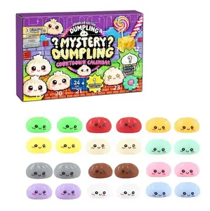 25PCS Mystery Dumpling Box | Slow Rebound Stress Relief Toys | Sensory Fidget Pack for Kids & Adults