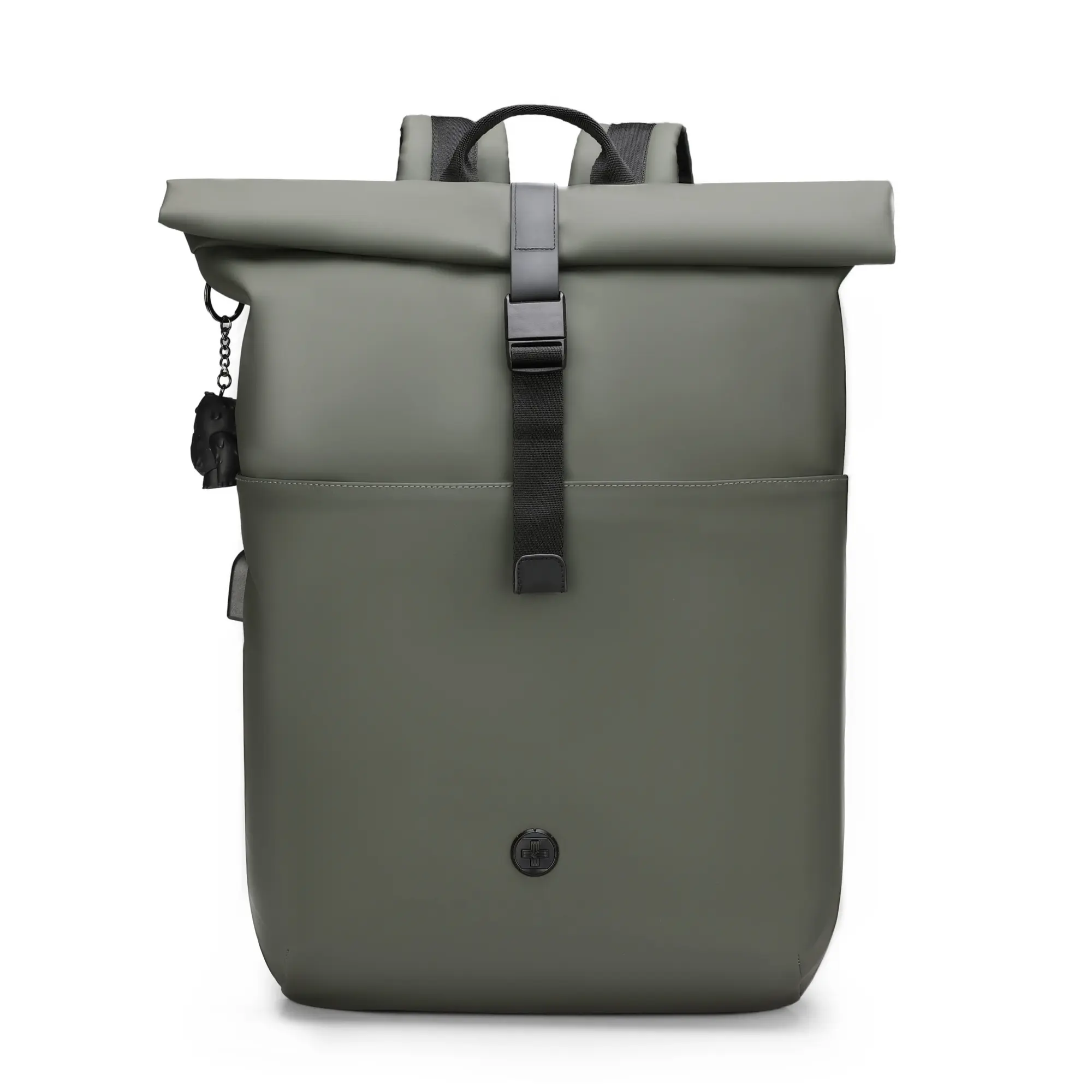 Swissdigital SD1681-23 Lamone Dark Green Rolltop Backpack