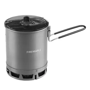 Fire-Maple Petrel Ultralight Pot- High Efficiency Aluminum Camping and Backpacking Pot with Heat-Proof Handle, Portable and Compact