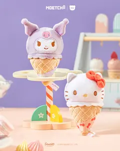 Sanrio characters x MINILIKE Ice Cream Cone Series Plush Relaxing Toy blindbox