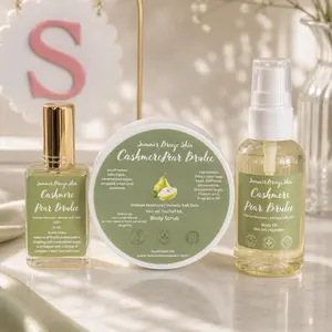 Body Care Bundles Comfortable fragrances Body Cream  and Body Scrub and body gloss oil Shea