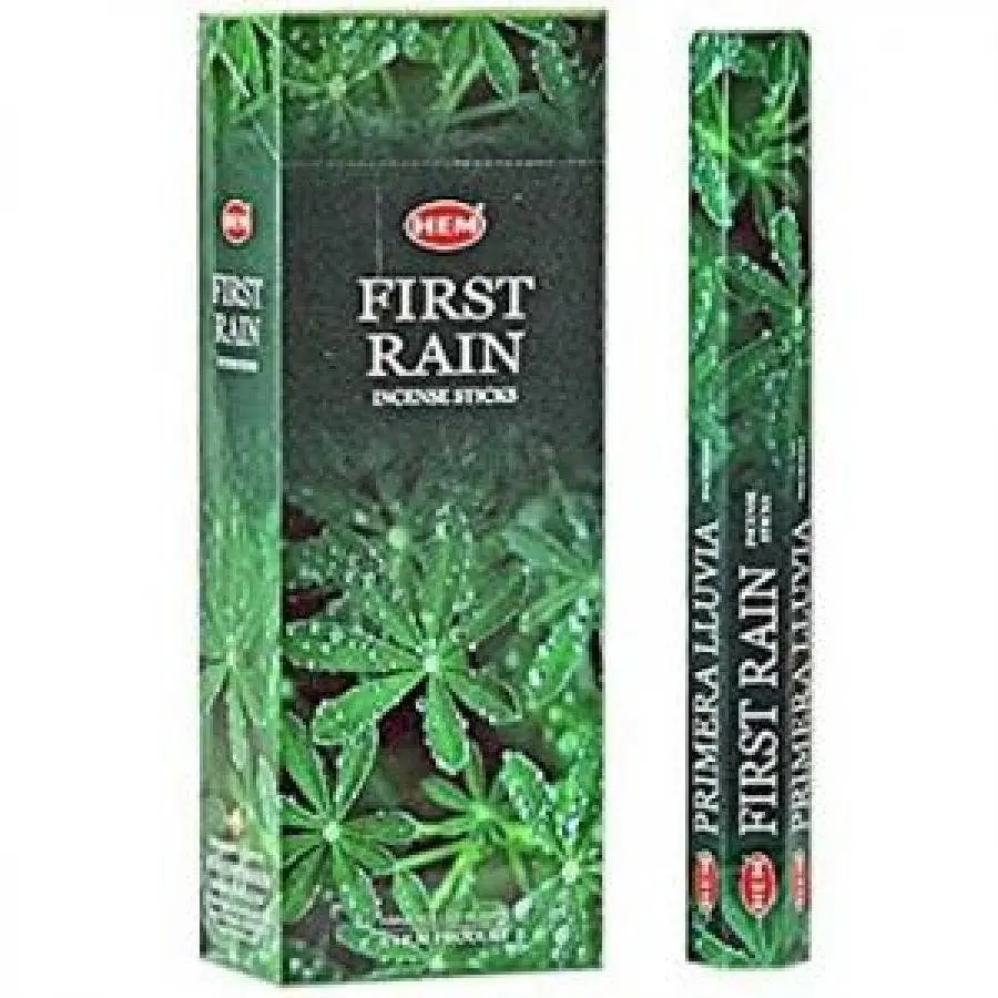 HEM First Rain Incense Sticks – Fresh Rain Inspired Fragrance – Authentic HEM Incense from India