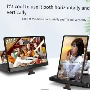 Portable Travel Phone Stand Projector Mount, High-Definition Amplifier Eye Protection Device, 1pc Mobile Holder for Clear Viewing
