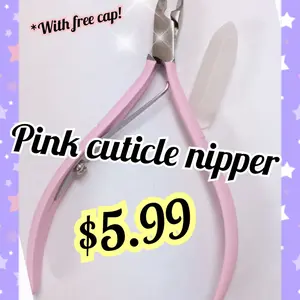 Pink cuticle nipper new 2019 Cuticle Nippers Stainless Steel Cuticle Clippers Cutter Remover Pedicure Manicure Nail Tool