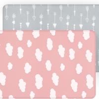 Pink Cloud & Grey Arrow