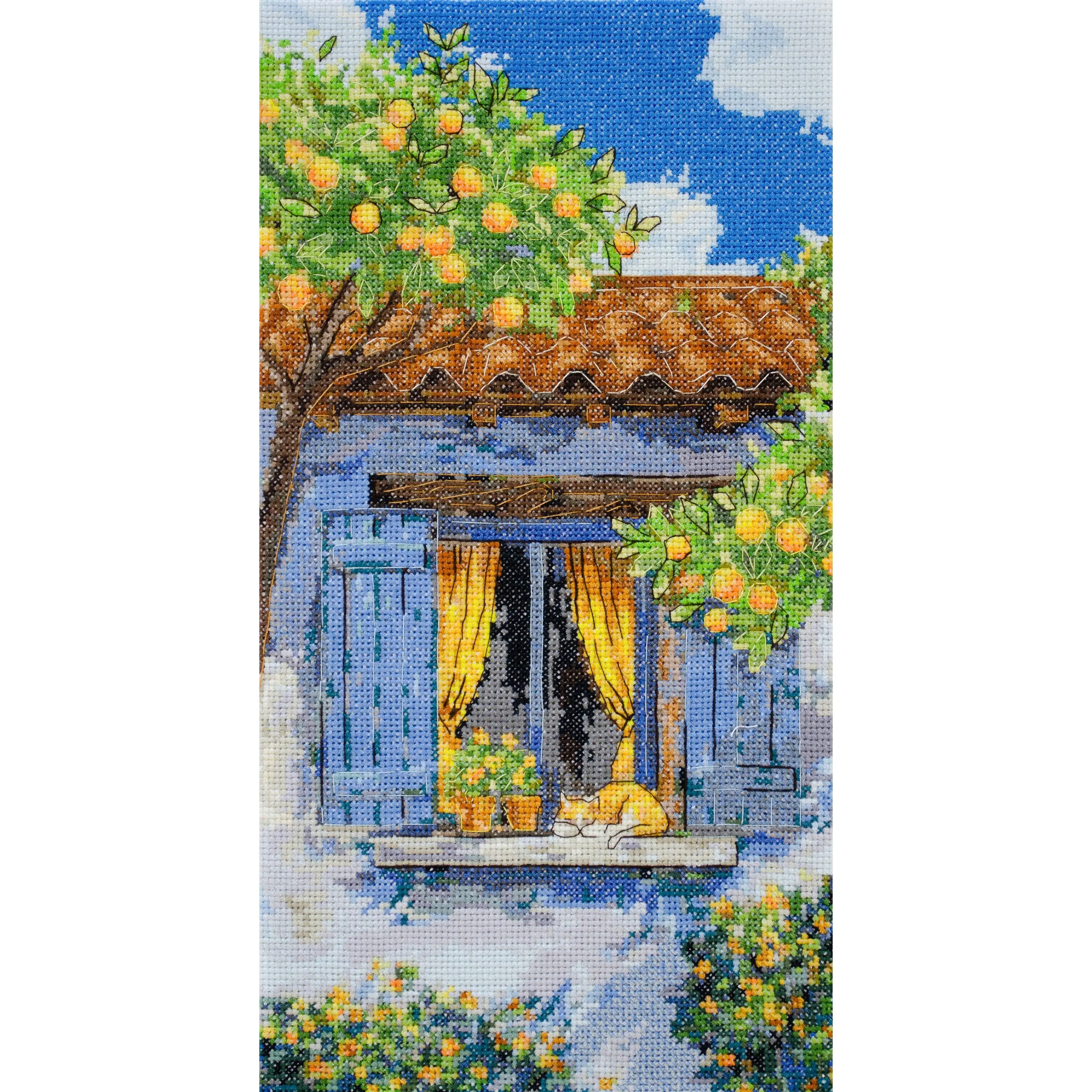 Mediterranean Reverie Counted Cross-Stitch Kit by Abris Art AH-291