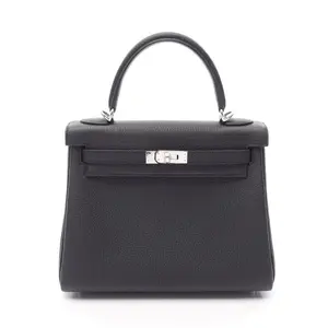 Pre-owned HERMÈS Calfskin Shoulder Bags Hermes Kelly25 Togo