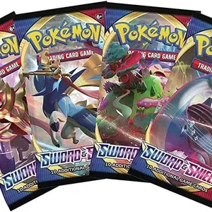 Sword and Shield Booster Pack - Includes 30 Additional Game Cards for a Fun Trading Card Game Experience