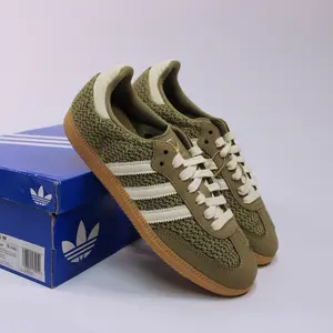 Adidas Samba OG Orbit Green Cream White Gum Women's Sneaker - Authentic Brand New Shoes JR9447 Adidas Samba OG Orbit Green Cream White Gum Women's Sneaker - Authentic Brand New Shoes JR9447